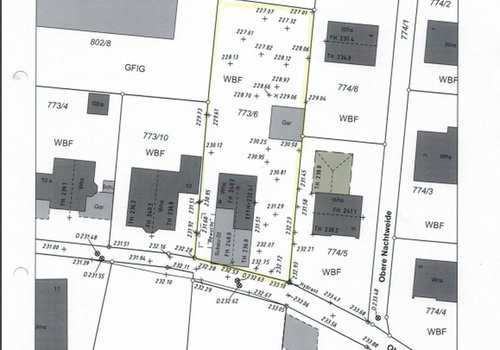 Lageplan Durbach 