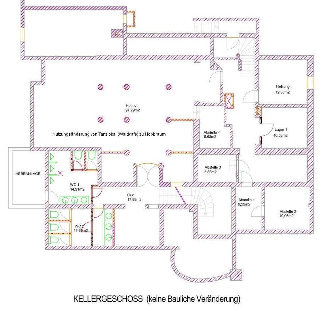 UG, ehemals Disco, kernsaniert