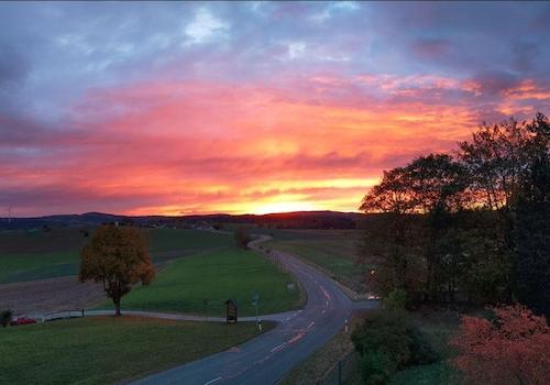 Sonnenuntergang im Westen