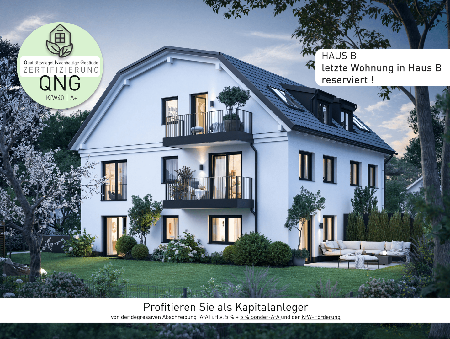 Haus B _ letzte Wohnung kürzlilch reserviert