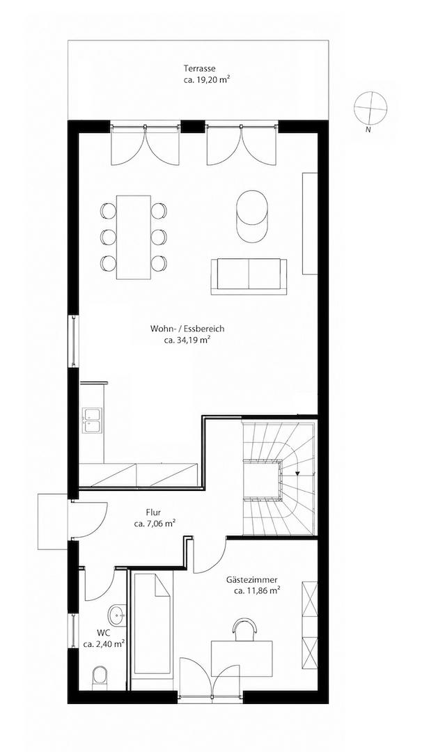 Grundriss Erdgeschoss