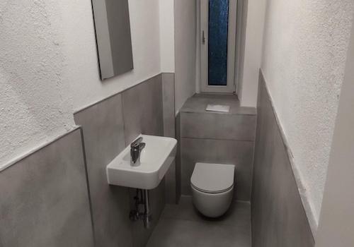 Separates WC nach Sanierung