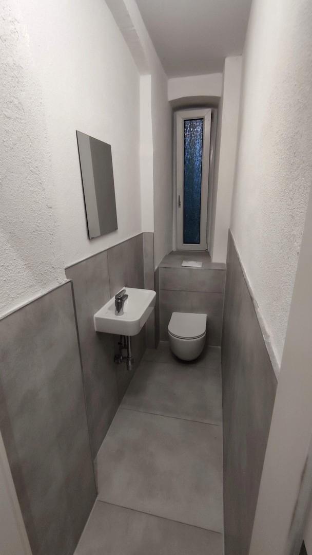 Separates WC nach Sanierung