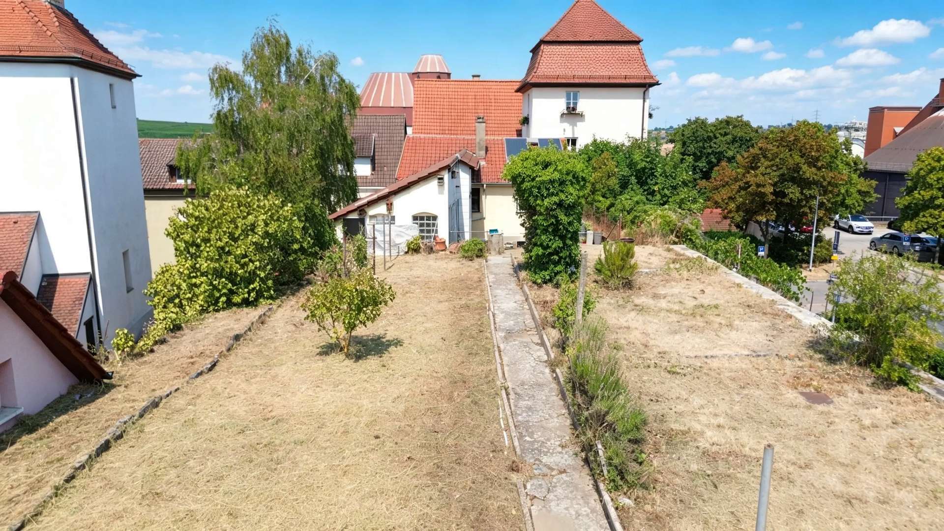 Drohnenansicht Garten (2)