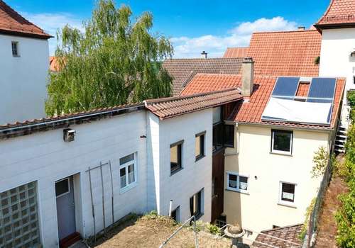 Hausrückseite