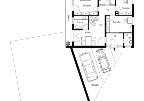 Grundriss Haus 8 Erdgeschoss