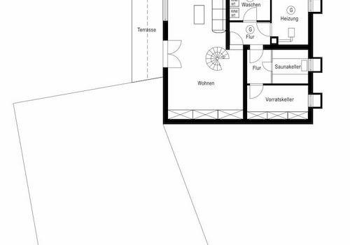Grundriss Haus 8 Untergeschoss