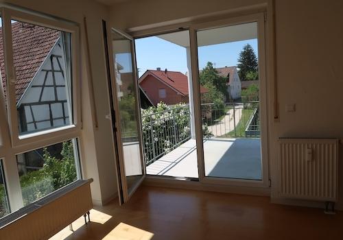 Ausblick Balkon