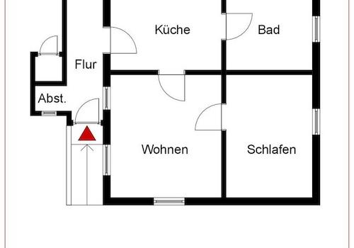Erdgeschoss Vorderhaus