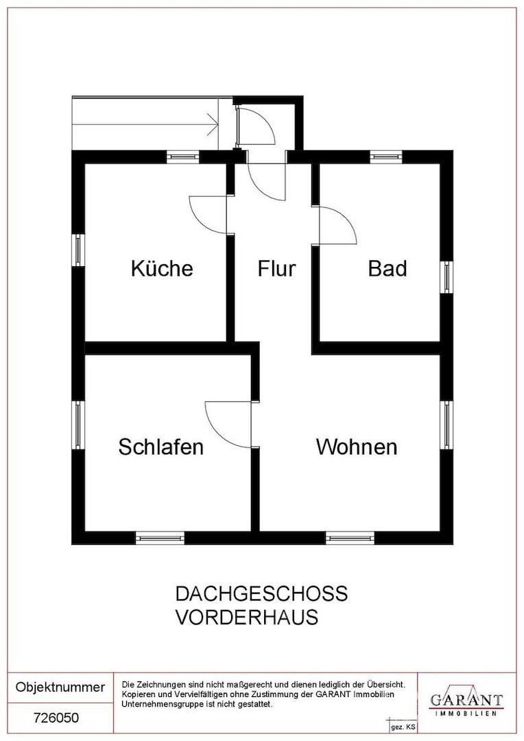 Obergeschoss Vorderhaus