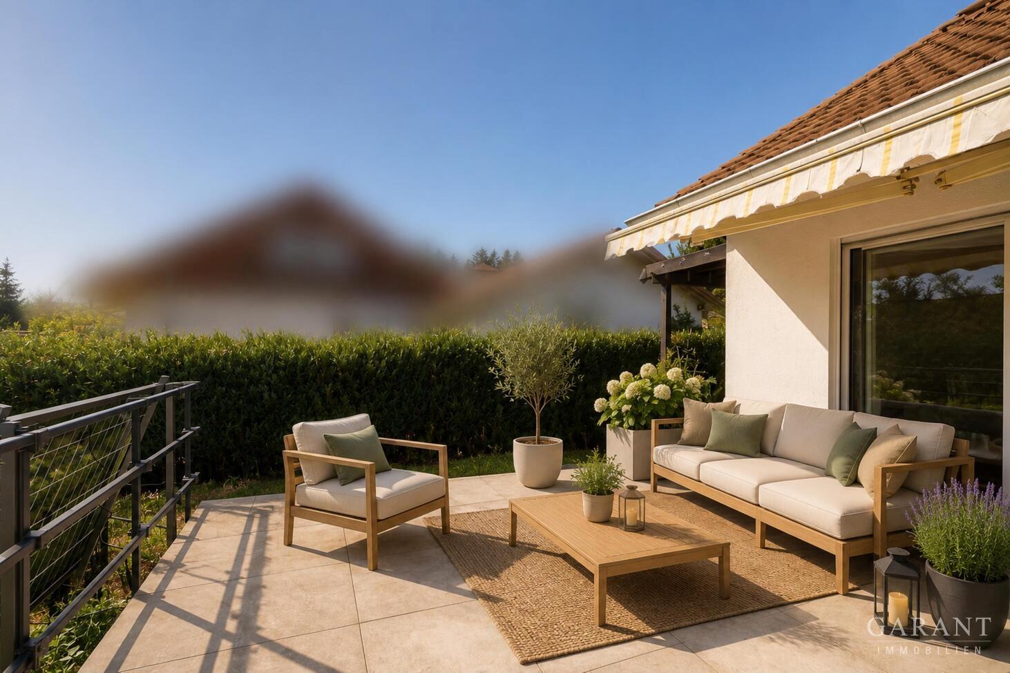Terrasse beispielhafte Darstellung
