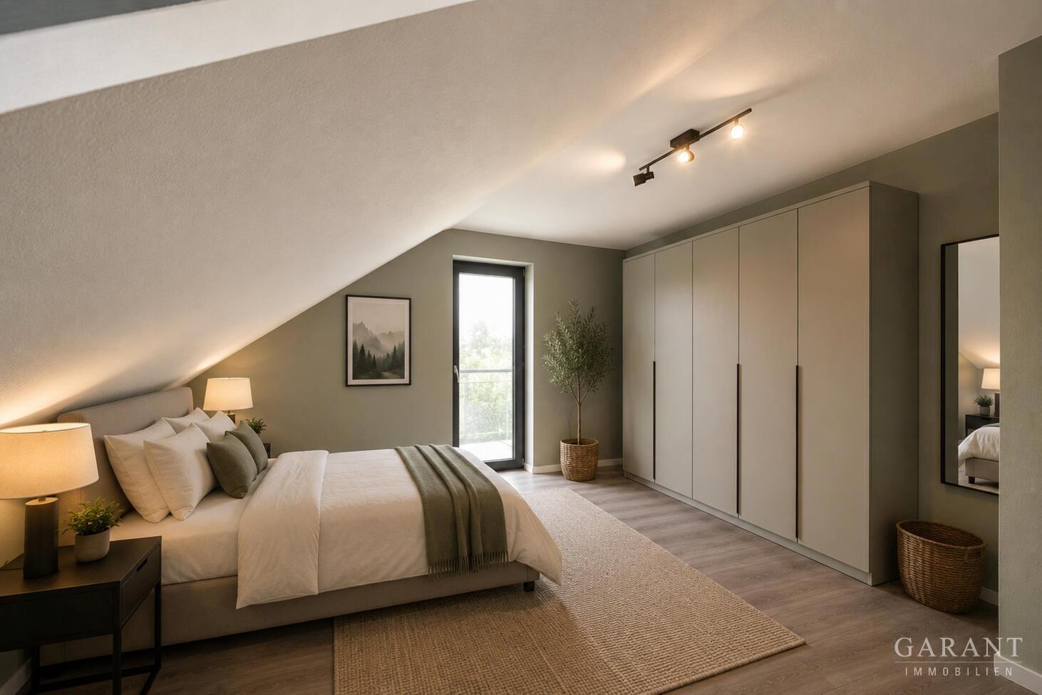 Schlafzimmer beispielhafte Darstellung
