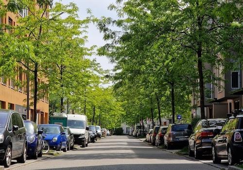 Verkehrsberuhigte Strasse