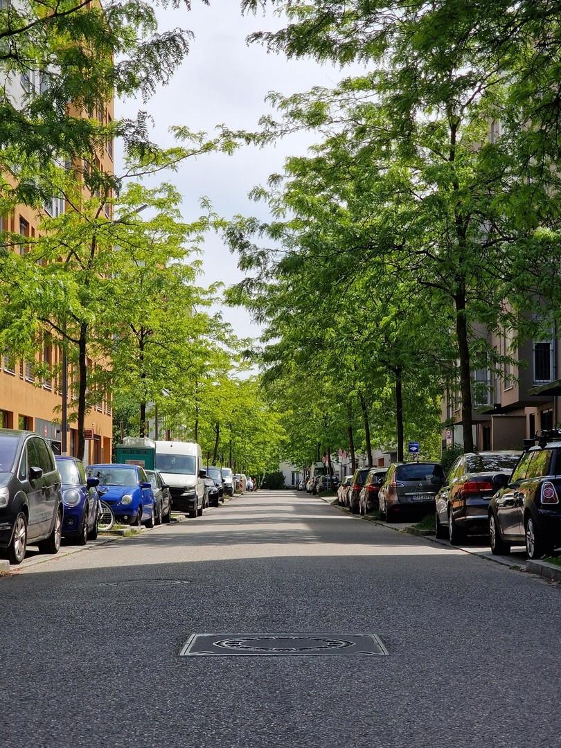 Verkehrsberuhigte Strasse
