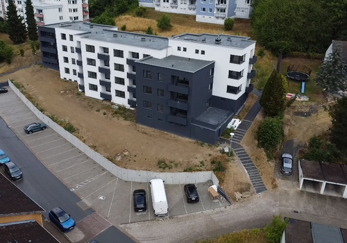 Eingang zum Haus 8