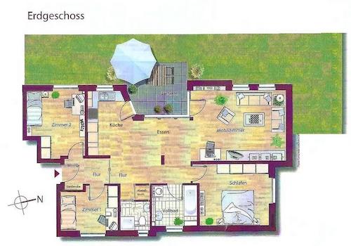 Ansicht Grundriss