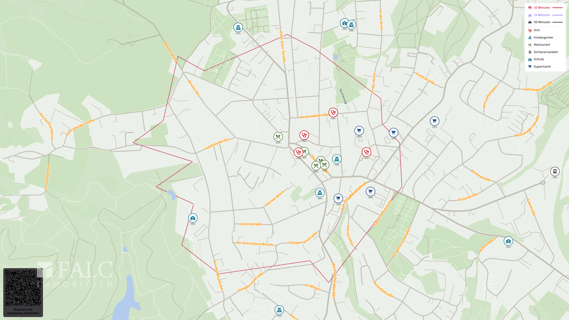 Lageplan (Mikro)