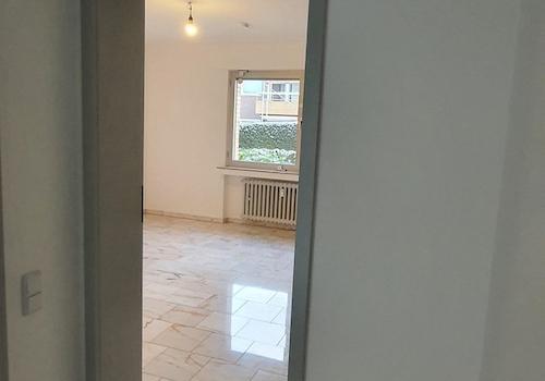 Blick Flur Schlafzimmer