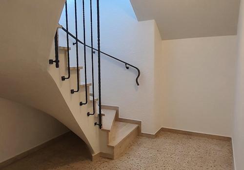 innenliegendes Treppenhaus