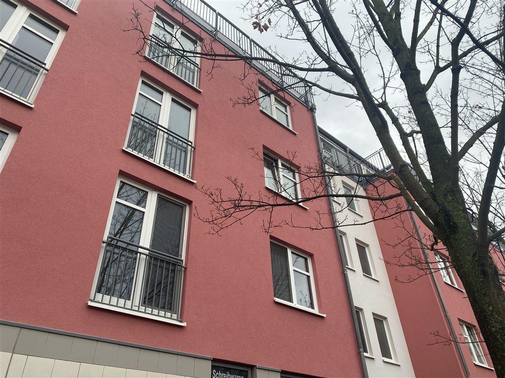 Blick zur Wohnung