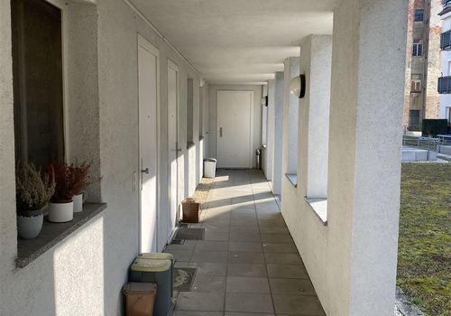 Außenzugang zur Wohnung