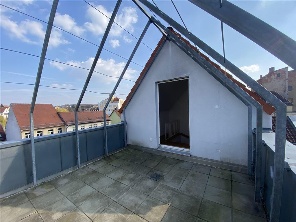 Bick zum Zugang Dach