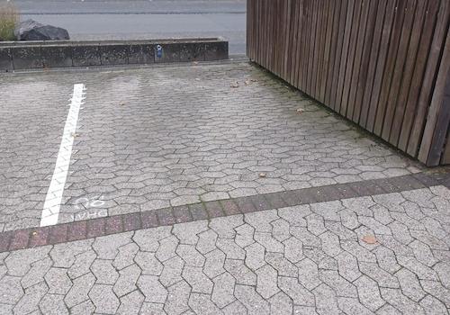 Eigener Parkplatz