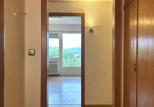 Garderobe mit Einbauschrank
