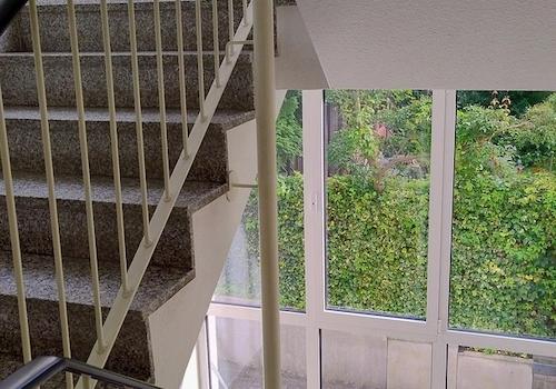 Treppenhaus zur 2. Etage