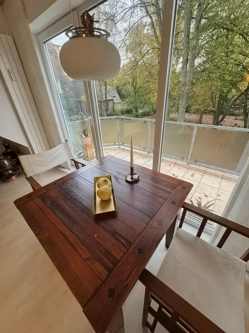 Zugang zum Balkon