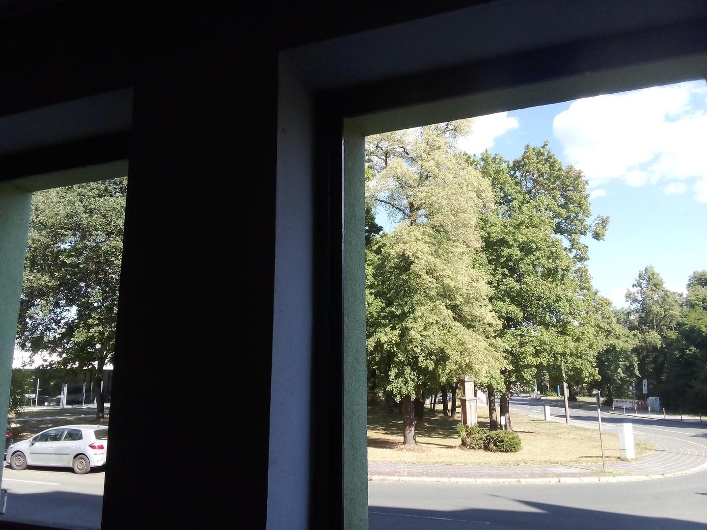 Ausblick vom Wohnzimmer