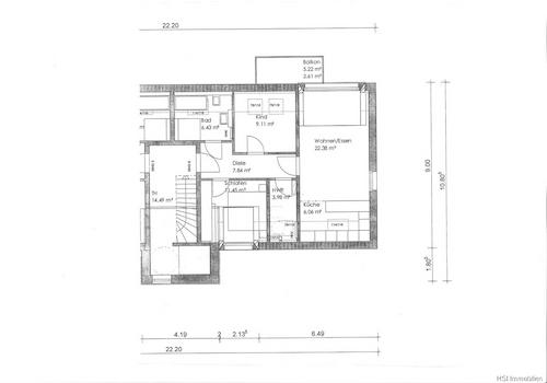 Dachgeschosswohnung