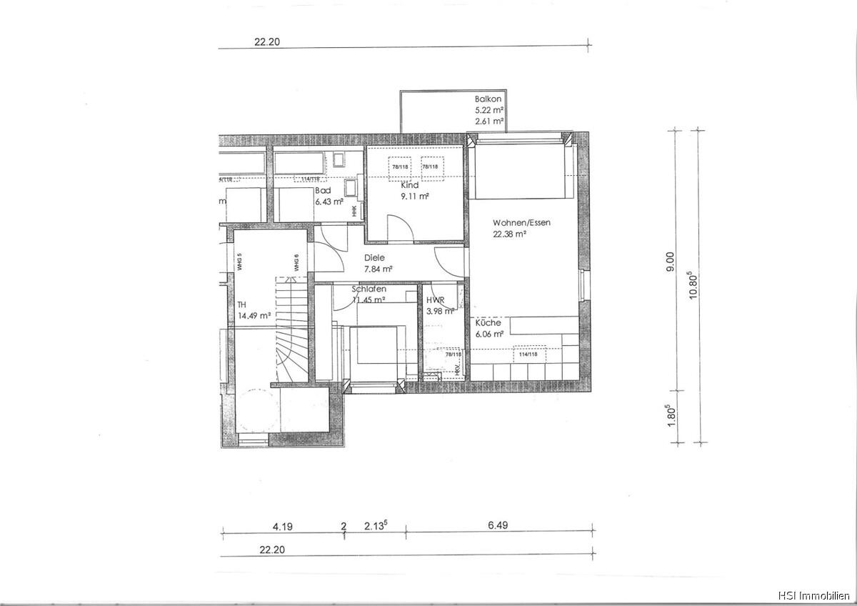 Dachgeschosswohnung