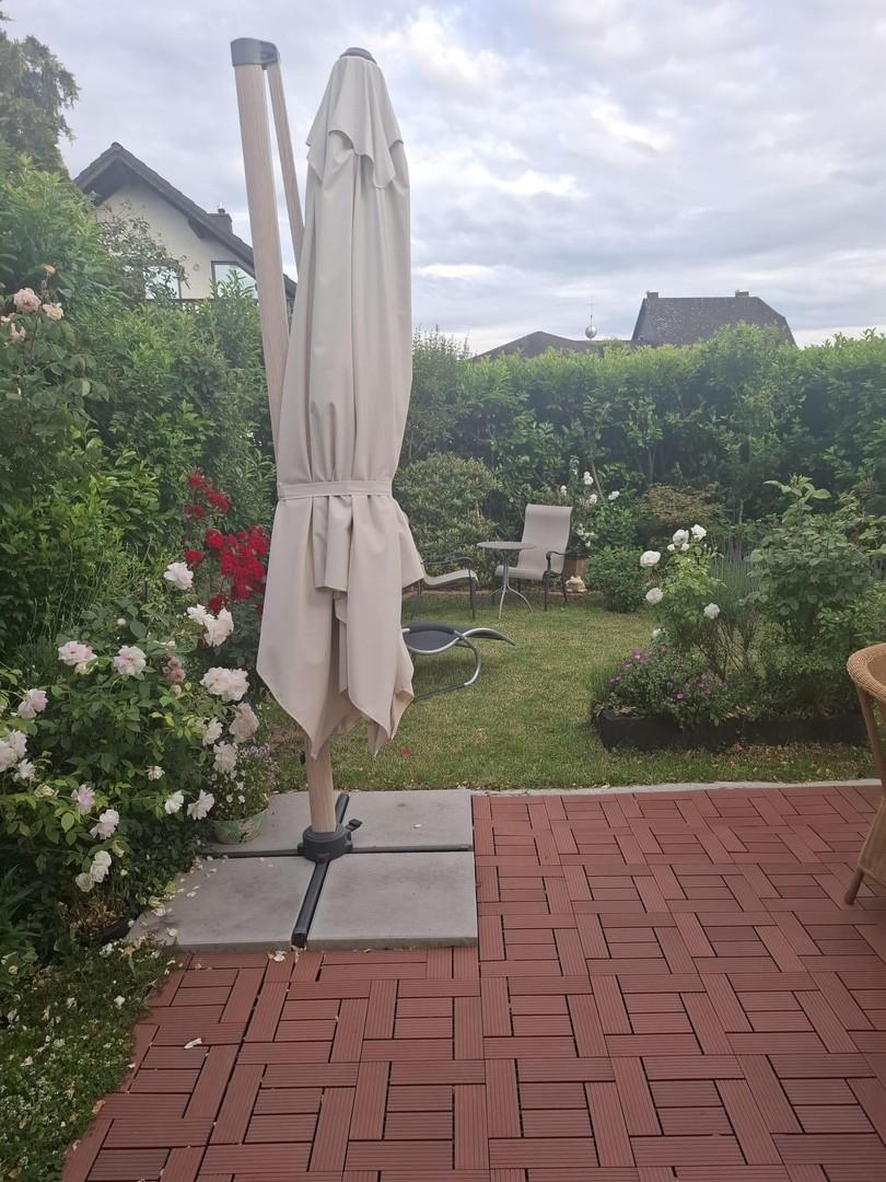Terrasse und Garten