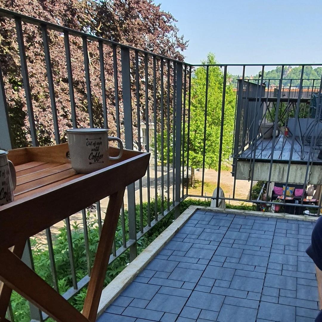 Balkon, Blick nach Norden