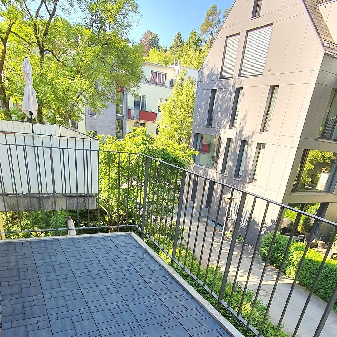 Balkon, Blick nach Süden