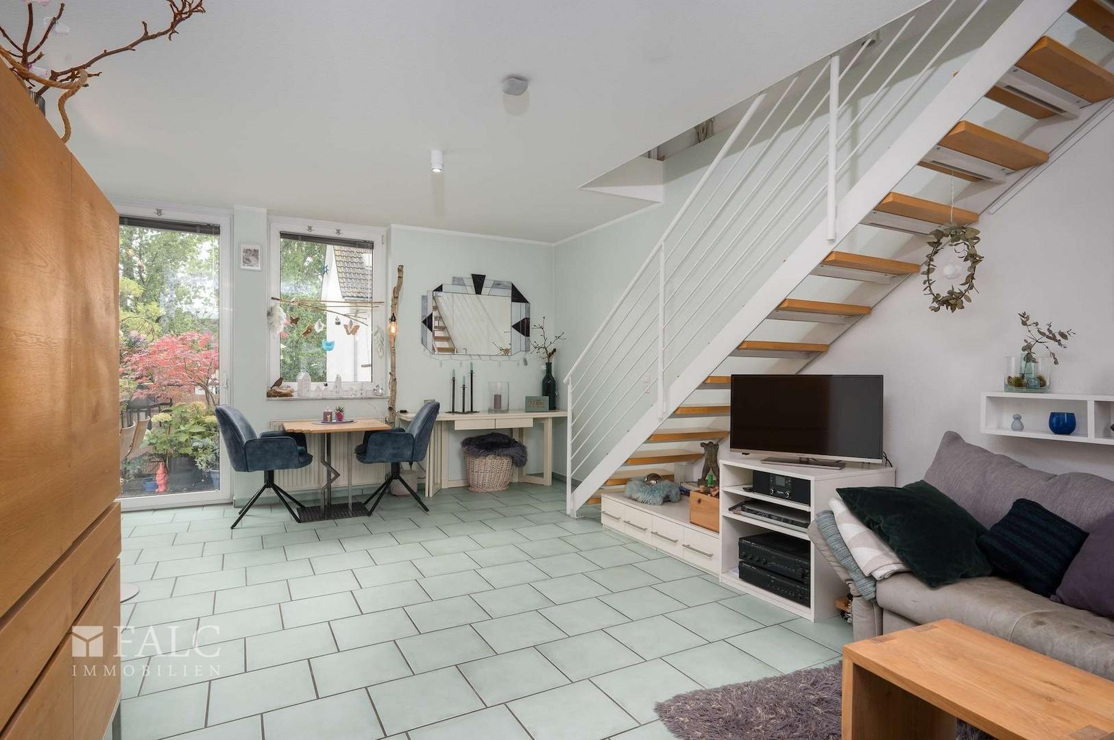 Wohnbereich mit Treppe