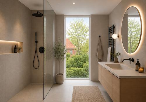 Badezimmer - virtuell eingerichtet