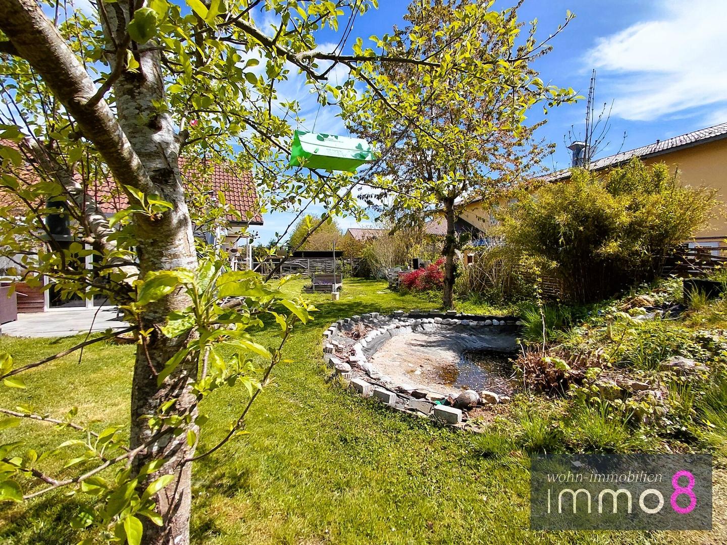 Herrlicher Garten für entspannte Stunden