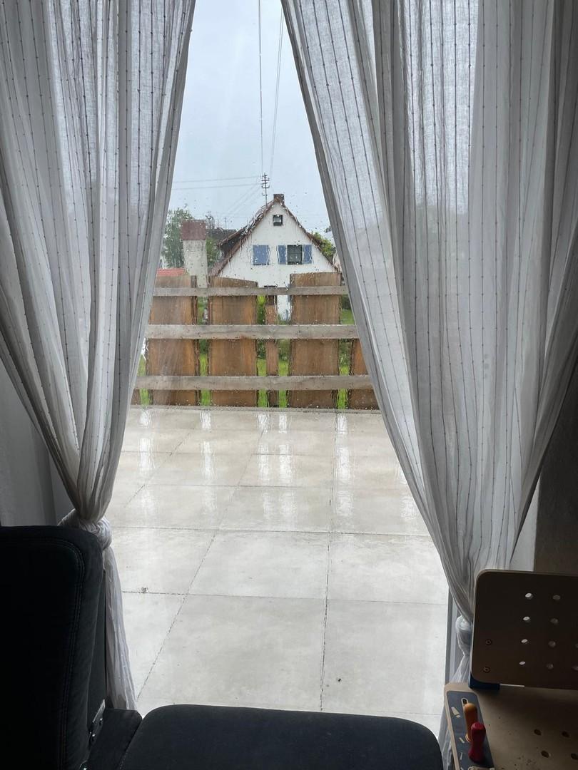 Blick auf Terrasse
