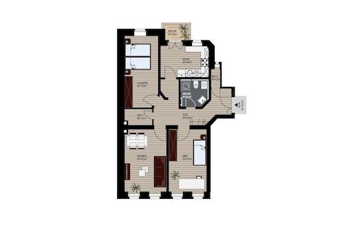 Grundriss WE06