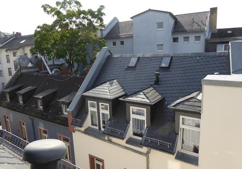 Blick aus der Küche