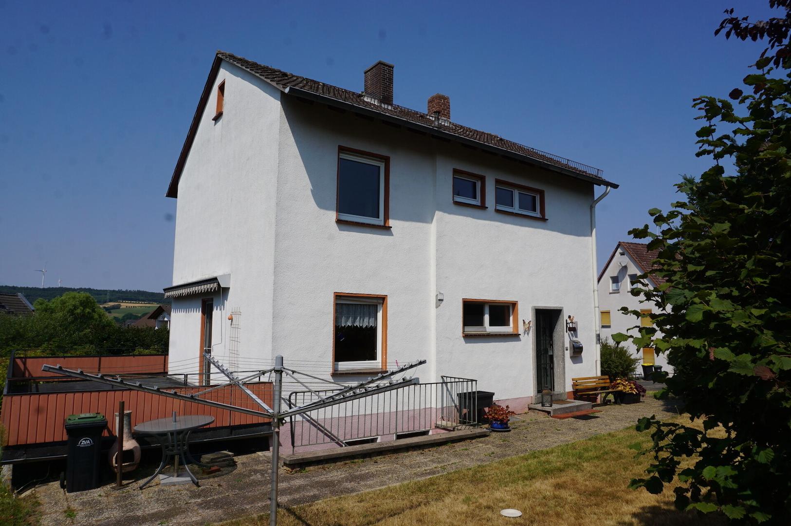 Hausrückseite