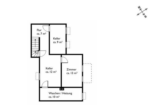 Grundriss Souterrain
