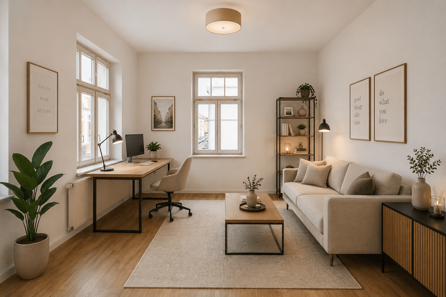 Visualisierung Wohnzimmer
