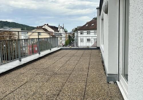 Dachterrasse - Cityblick