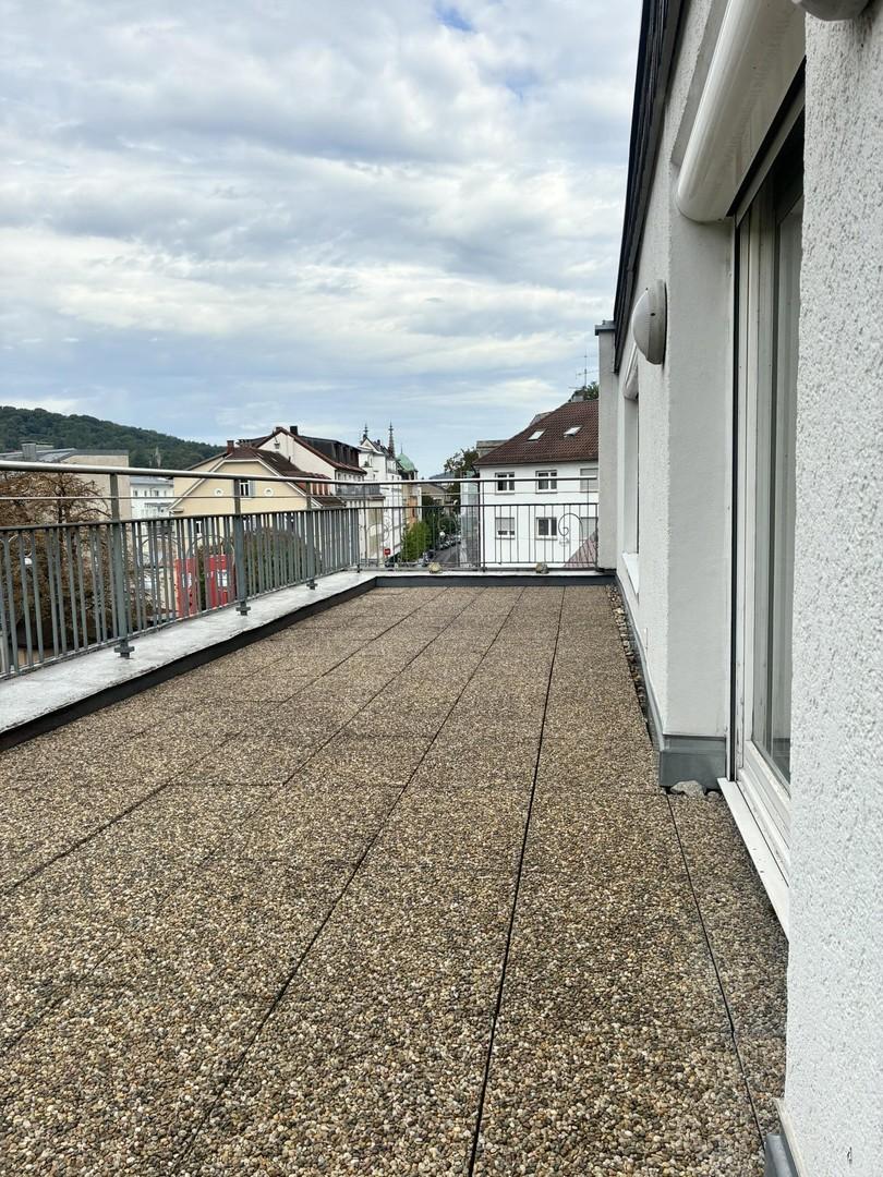 Dachterrasse - Cityblick