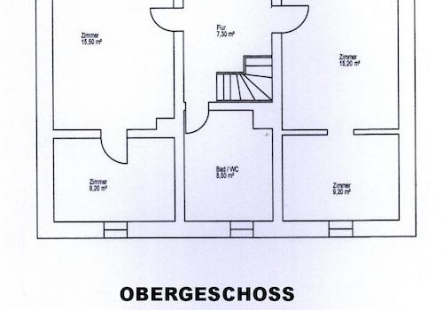 Grundriss Obergeschoss