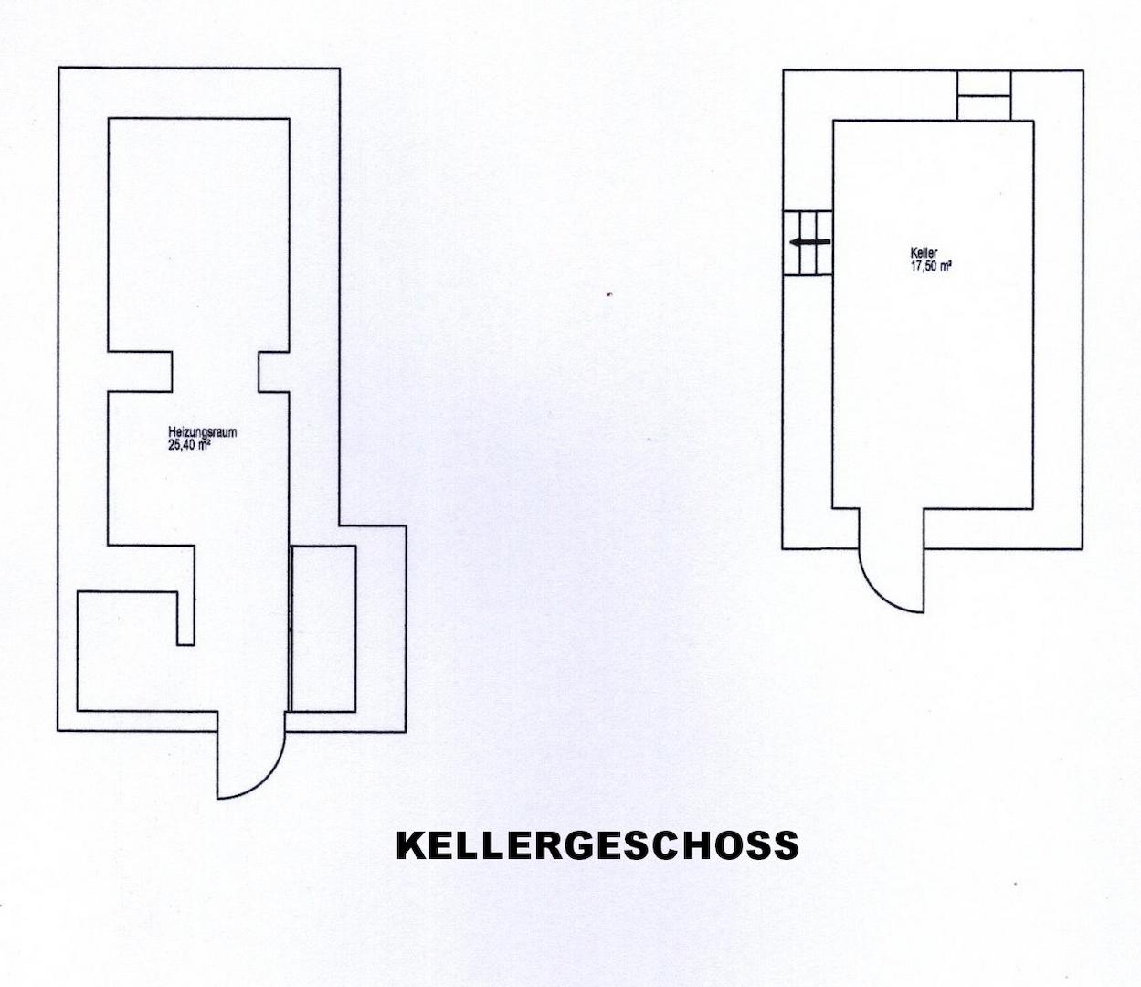 Grundriss Kellergeschoss