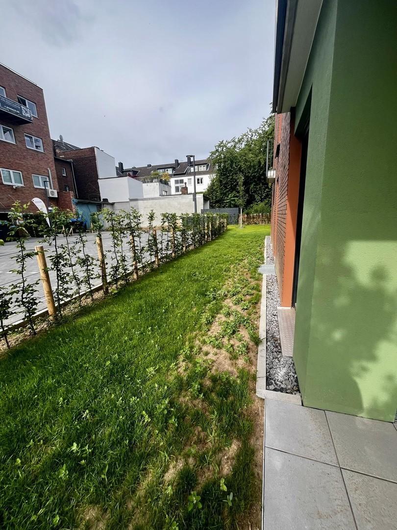 Ausblick Garten